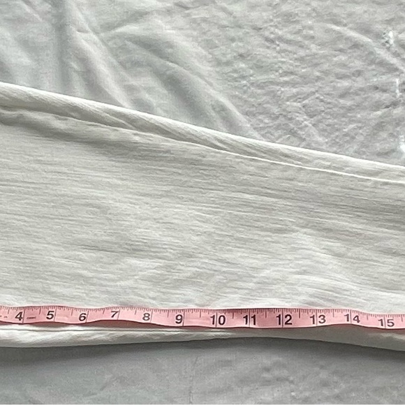 Loft Outlet like new White Skinny Ankle jeans size 6 - Picture 13 of 14